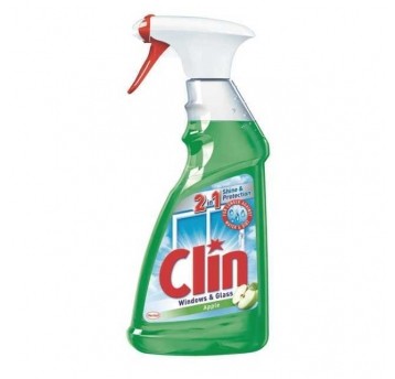 Płyn do szyb Clin Zielone jabłko 500ml 1szt.