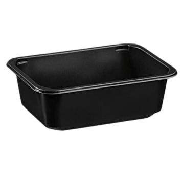 Pojemniki do zgrzewu niedzielone 850ml 187/137/50mm 640szt.