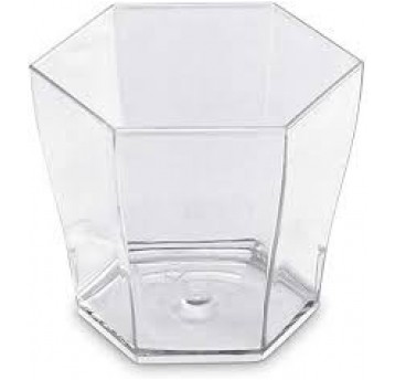 Pojemniki na desery 6kątne 60 ml 24 szt.