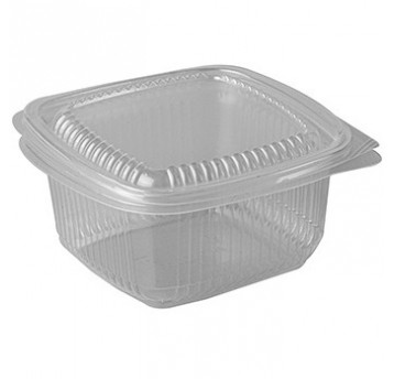 Pojemniki prostokątne z pokrywką 500ml 100szt.