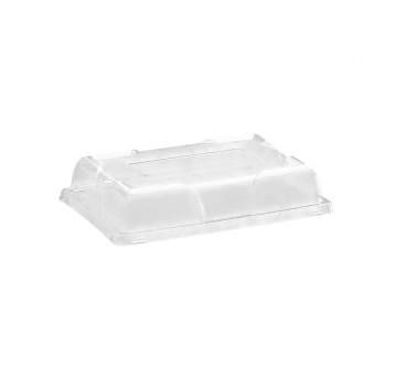 Pokrywki do prostokątnych tac cateringowych 19/27cm 5szt.