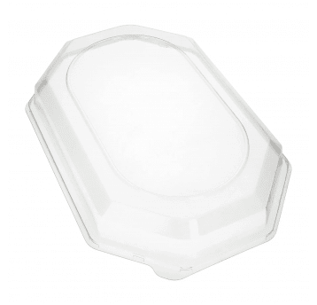 Pokrywki do tac cateringowych czarnych 45cm 10szt.