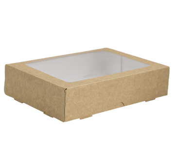 Pudełka cukiernicze brązowe KRAFT 260/190/60mm 15szt.