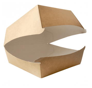 Pudełka na burgera Gigant brązowe 14,5/14,5/10cm 100szt.