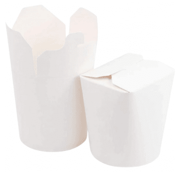 Pudełka papierowe na wynos białe Food Box 1000ml 50szt.