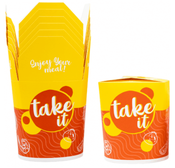 Pudełka papierowe na wynos Food Box 1000ml 50szt.