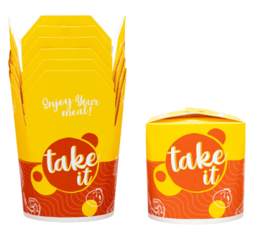 Pudełka papierowe na wynos Food Box 750ml 50szt.