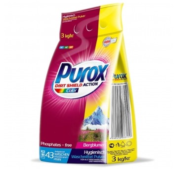 Purox Proszek do prania Color 3kg