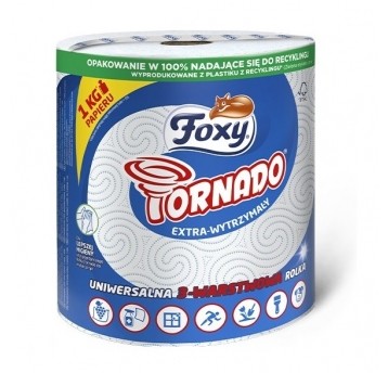 Ręcznik papierowy Foxy Tornado 3W 1rolka