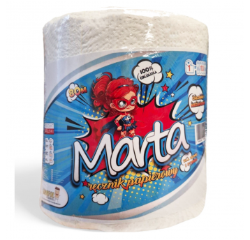 Ręcznik papierowy Marta celuloza 2W 80m
