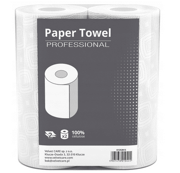 Ręczniki papierowe Velvet Professional 2W 2 rolki