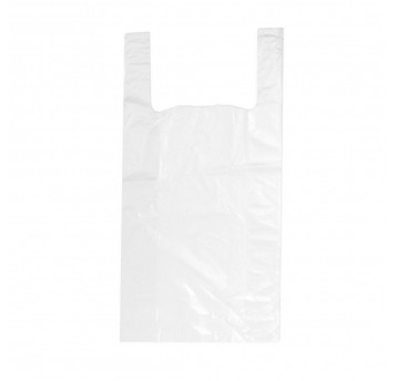 Reklamówka lekka biała 34/65cm 14µm 100szt.
