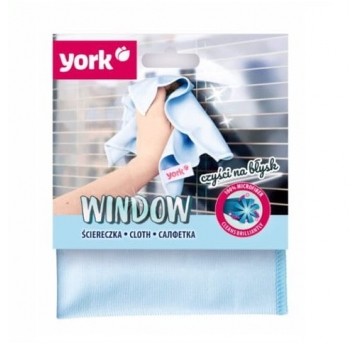 Ścierka York do okien z mikrofibry 30/30cm 1szt.