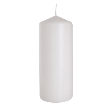 Świeca walec biała 60/150mm