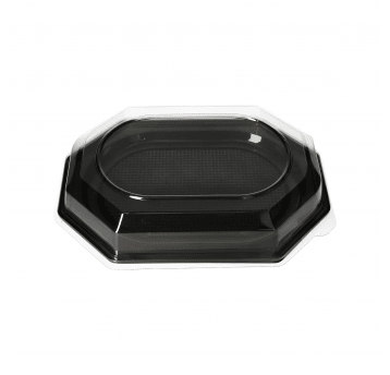 Tace cateringowe czarne zamykane 35cm 10szt.