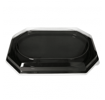 Tace cateringowe czarne zamykane 55cm 10szt.