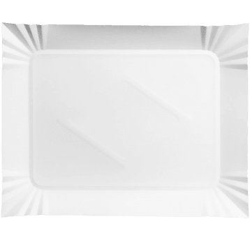 Tacki papierowe duże białe 20/25cm 250szt.