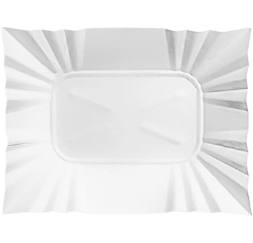 Tacki papierowe małe białe 10/13cm 500szt.