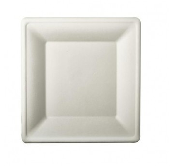 Talerz kwadratowy z trzciny cukrowej 20/20cm 50szt.