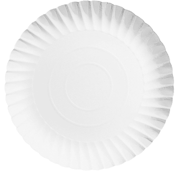 Talerze papierowe białe 26cm 100szt.