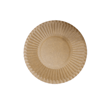 Talerze papierowe brązowe KRAFT 18cm 100szt.