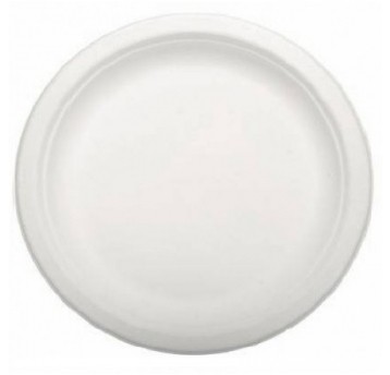 Talerze z trzciny cukrowej okrągłe 26cm 50szt.