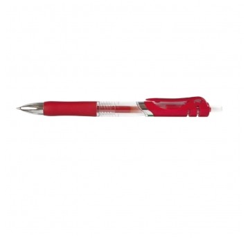TDA-02 Długopis żelowy automatyczny czerwony 0,5mm