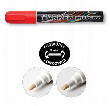 TMK-01 Marker kredowy czerwony 6g 4mm