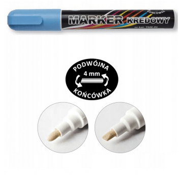 TMK-01 Marker kredowy niebieski 6g 4mm