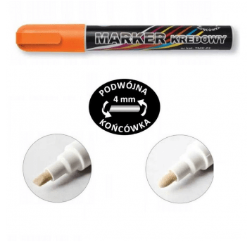 TMK-01 Marker kredowy pomarańczowy 6g 4mm