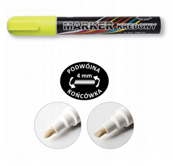 TMK-01 Marker kredowy żółty 6g 4mm