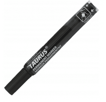 TMP-04 Marker czarny z tłoczkiem