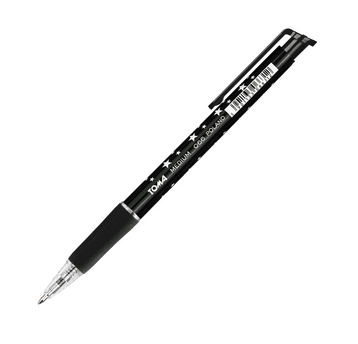 TO-066 Długopis gwiazdki automatyczny czarny 1mm