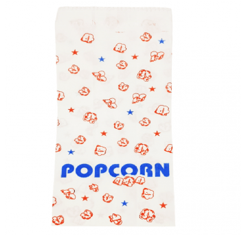 Torebki papierowe do popcornu duże 200szt.