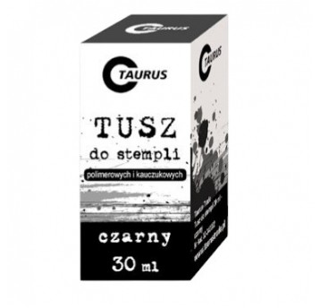 Tusz do stempli czarny 30ml