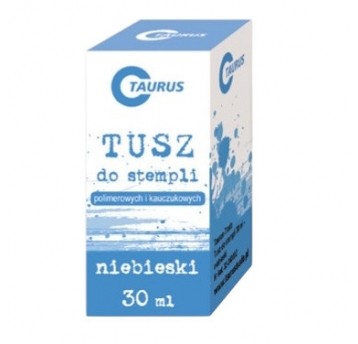 Tusz do stempli niebieski 30ml