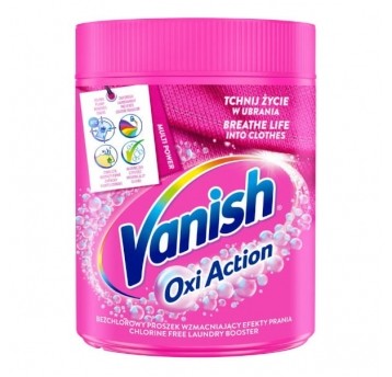 Vanish Oxi Action odplamiacz w proszku do koloru 470g