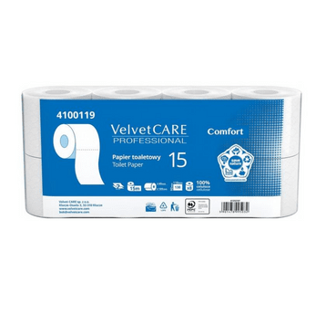 Velvet Care papier toaletowy 2 warstwowy 8 rolek