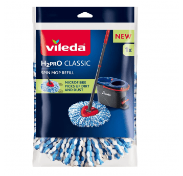 Vileda mop H2PRO obrotowy turbo wkład
