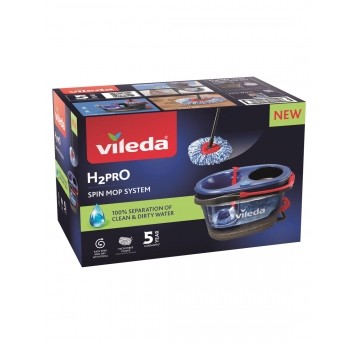 Vileda mop obrotowy Turbo H2PRO okrąły zestaw
