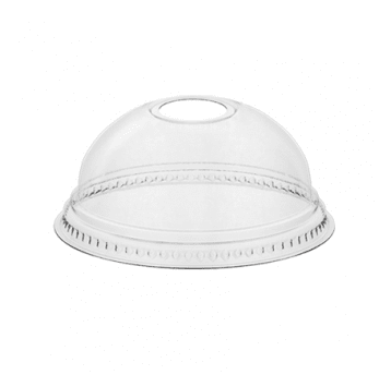 Wieczka wypukłe PET z dziurką ⌀78mm 50szt.