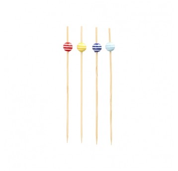 Wykałaczki drewniane Ball 12cm 100szt.