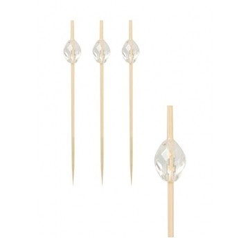 Wykałaczki drewniane Diamond 9cm 100szt.