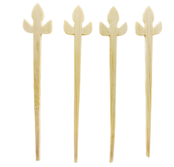 Wykałaczki drewniane Lilia 9cm 100szt.