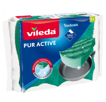 Zmywaki Vileda Pur Active teflon 2 szt.