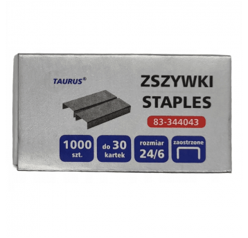Zszywki 24/6 1000szt.